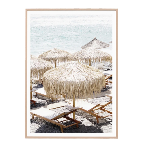Palm Umbrellas Print -PRE ORDER - Daisy Grace Lifestyle