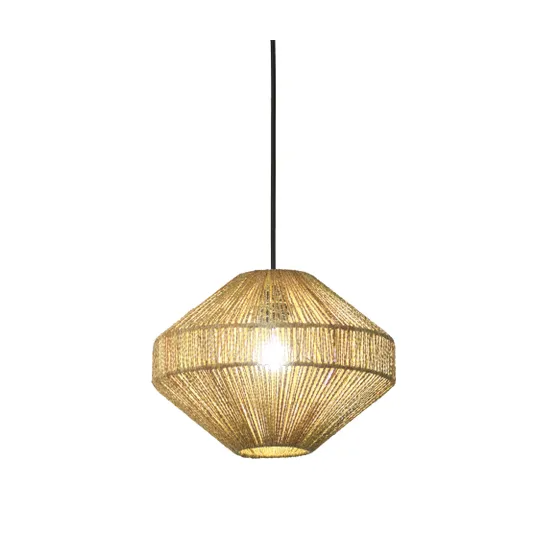 AVALON PENDANT LAMP NATURAL HEMP - Daisy Grace Lifestyle