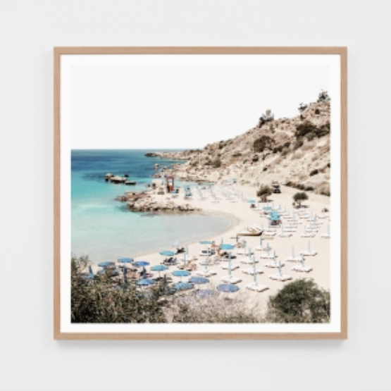 Mediterranean Coast Print - PRE ORDER - Daisy Grace Lifestyle