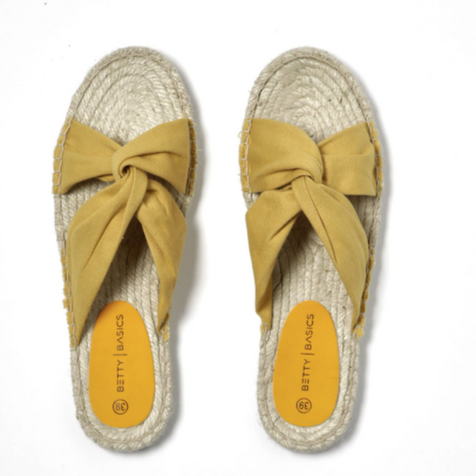 Betty Basics Coastal Espadrille Slide in Mango - Daisy Grace Lifestyle