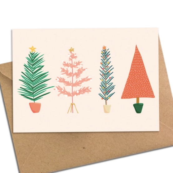 Little Trees - Landscape Card - Daisy Grace Lifestyle