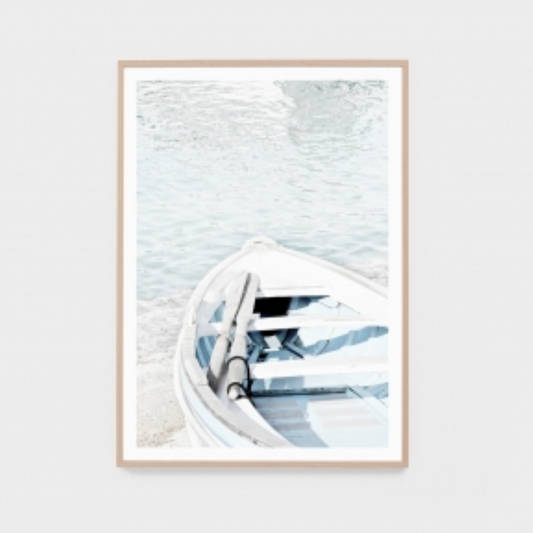 Blue Rowboat Print - PRE ORDER - Daisy Grace Lifestyle