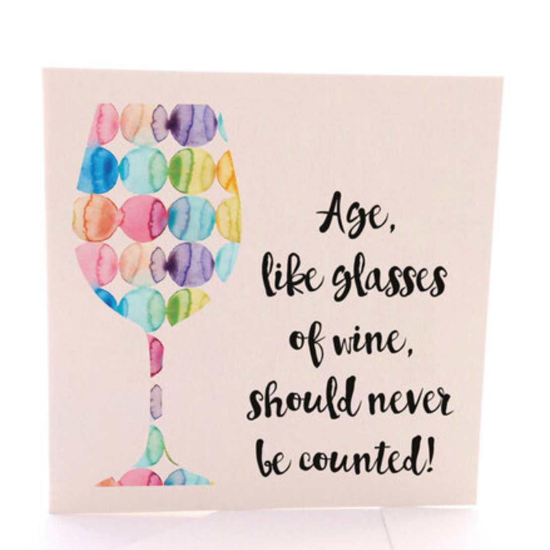 Glasses of Wine Card - Daisy Grace Lifestyle