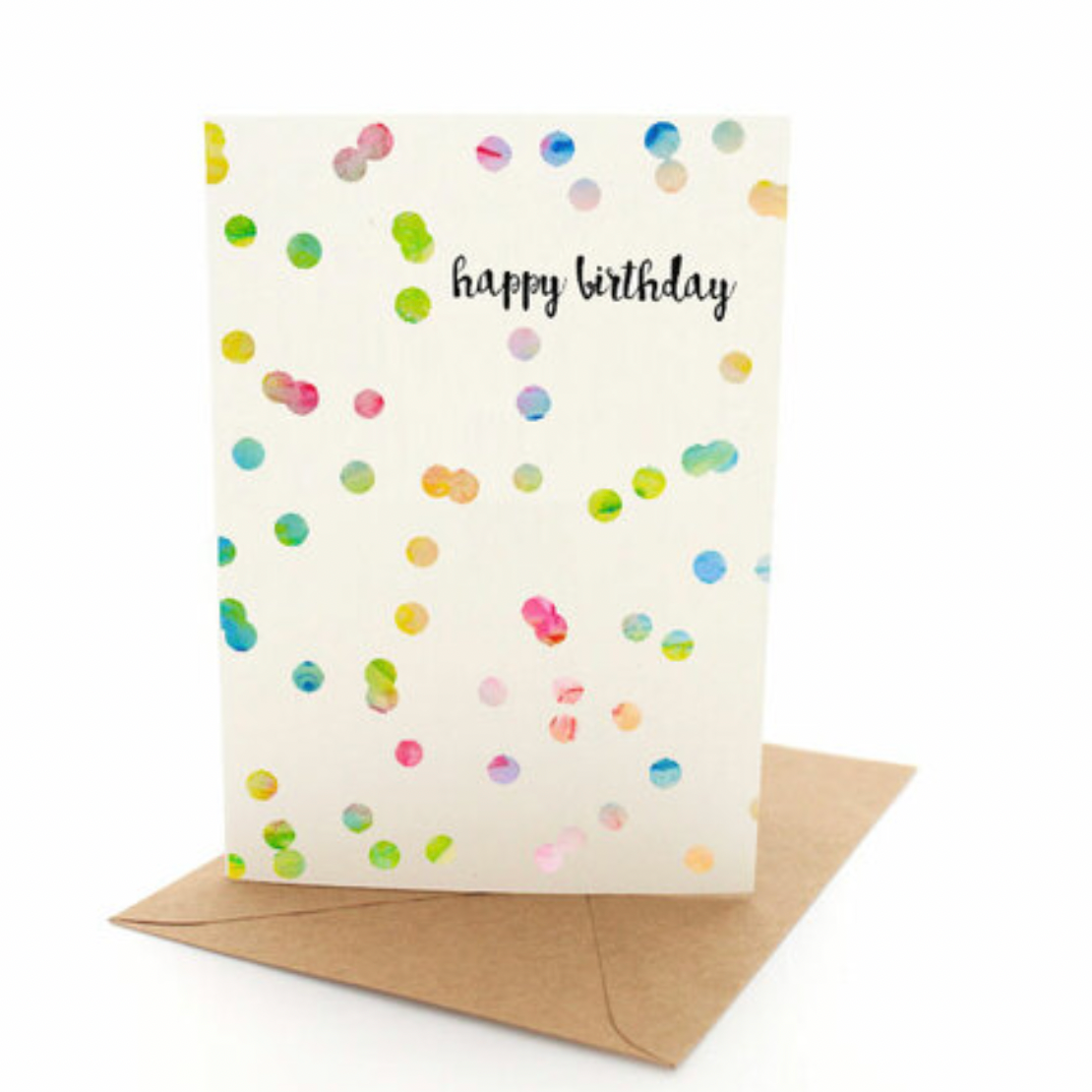 Colour Confetti Birthday Card - Daisy Grace Lifestyle