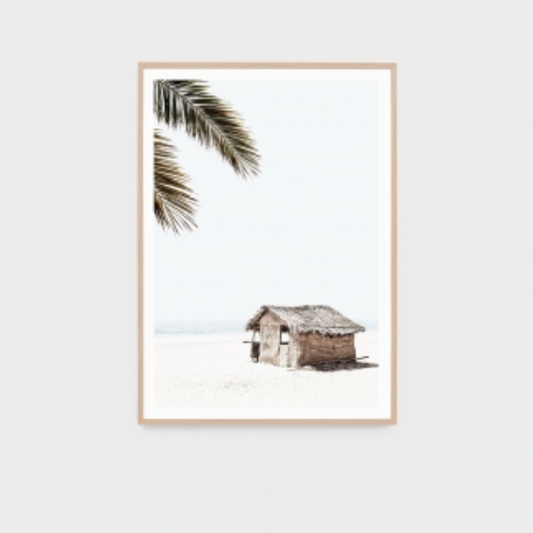 Tropical Hut Print - PRE ORDER - Daisy Grace Lifestyle