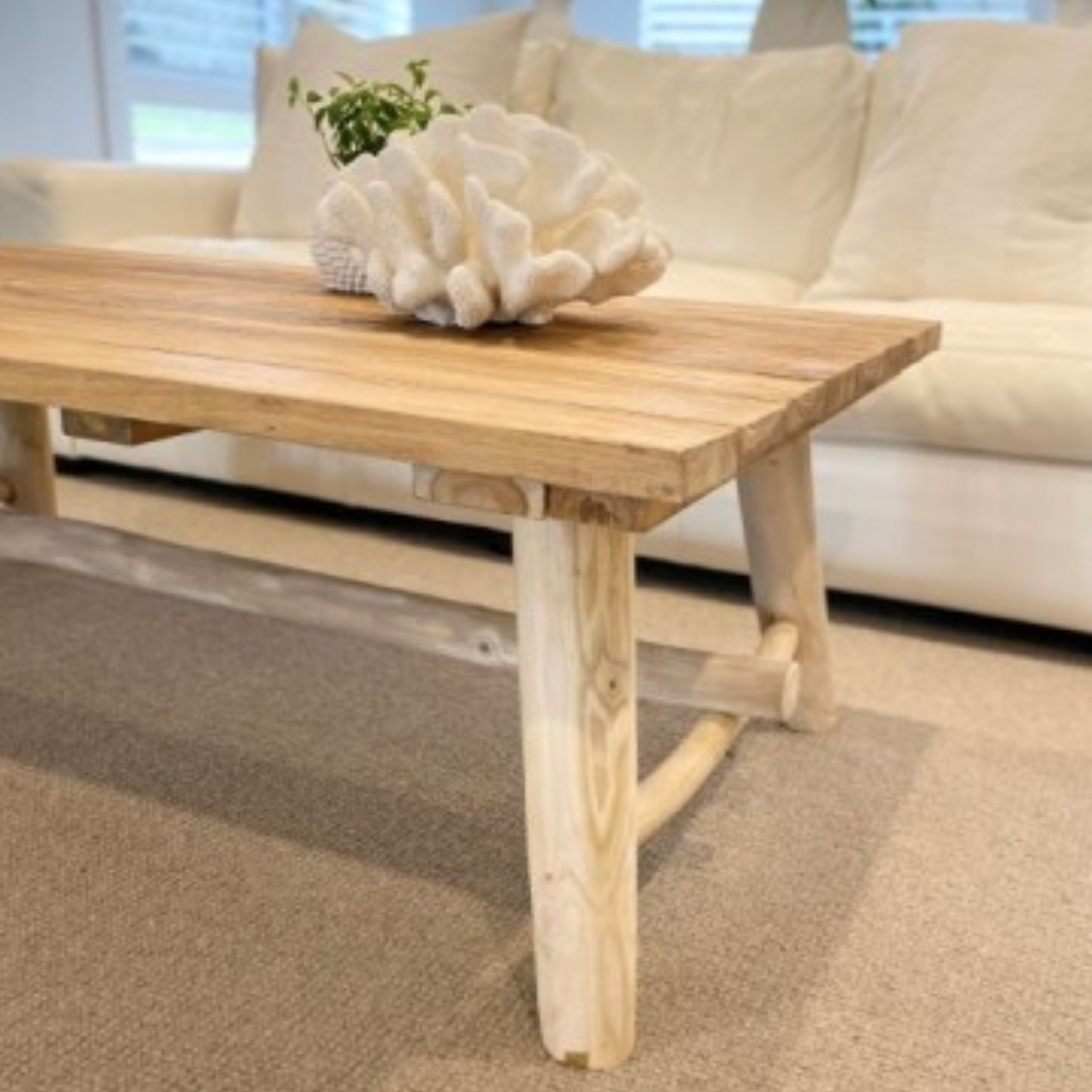 Attic Teak Coffee Table - Daisy Grace Lifestyle