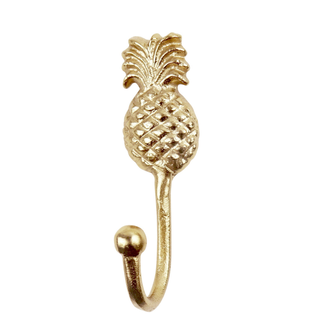 Pineapple Wall Hook Brass Daisy Grace Lifestyle