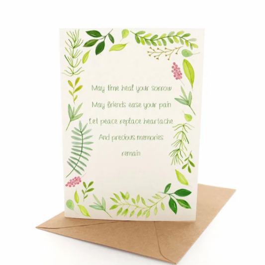 Sympathy Quote Card - Daisy Grace Lifestyle
