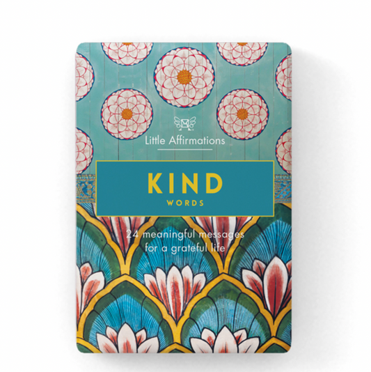 24 Spiritual Affirmation Cards + Stand - Kind Words - Daisy Grace Lifestyle