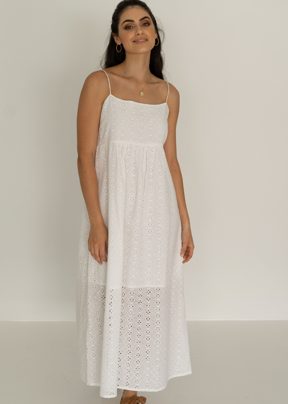 VENICE DRESS - White - Daisy Grace Lifestyle