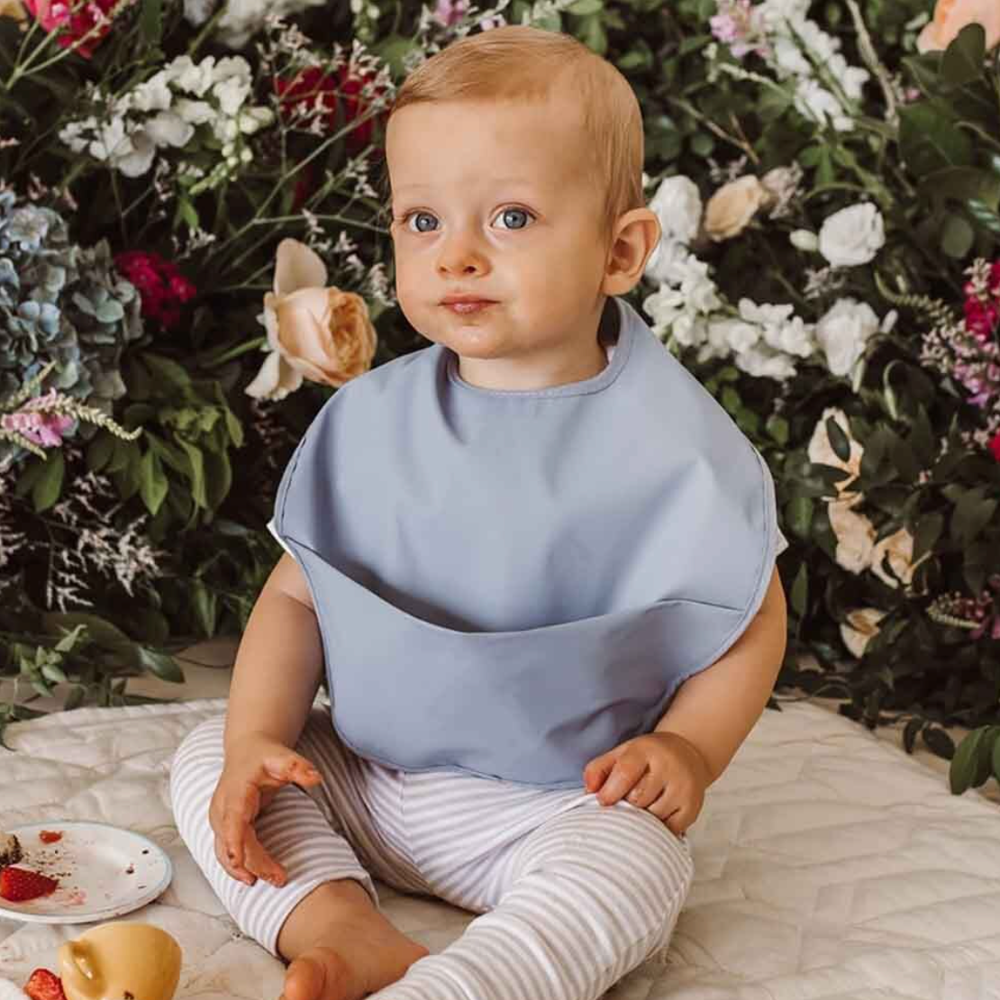 Sky Snuggle Bib - Waterproof - Daisy Grace Lifestyle