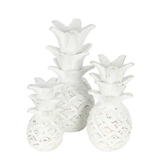 WHITE PINEAPPLE - Different sizes available - Daisy Grace Lifestyle