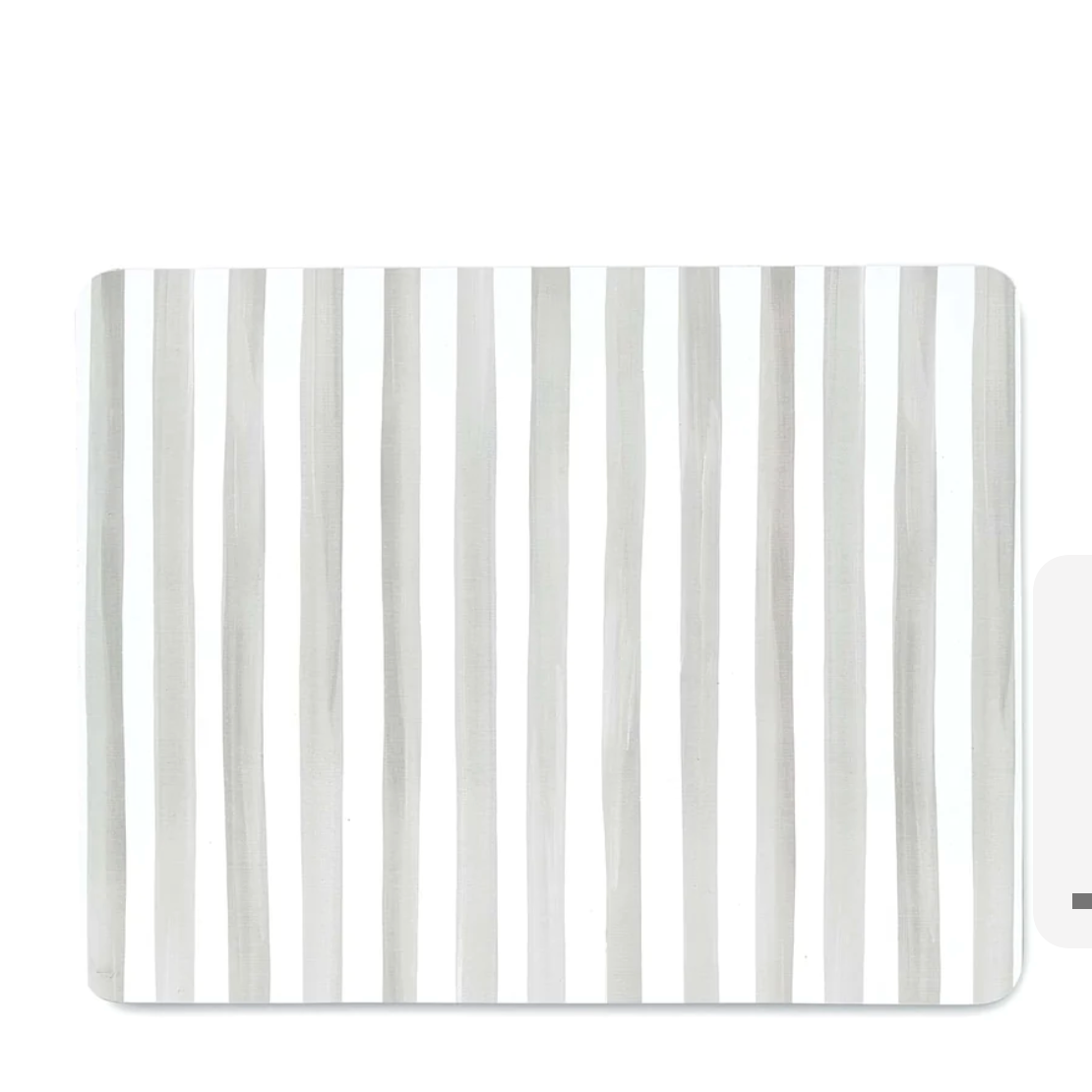 Taylor Stripe Rectangle Placemat Neutral - Set of 4 - Daisy Grace Lifestyle