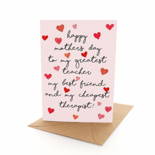 Mum Therapy Card - Daisy Grace Lifestyle