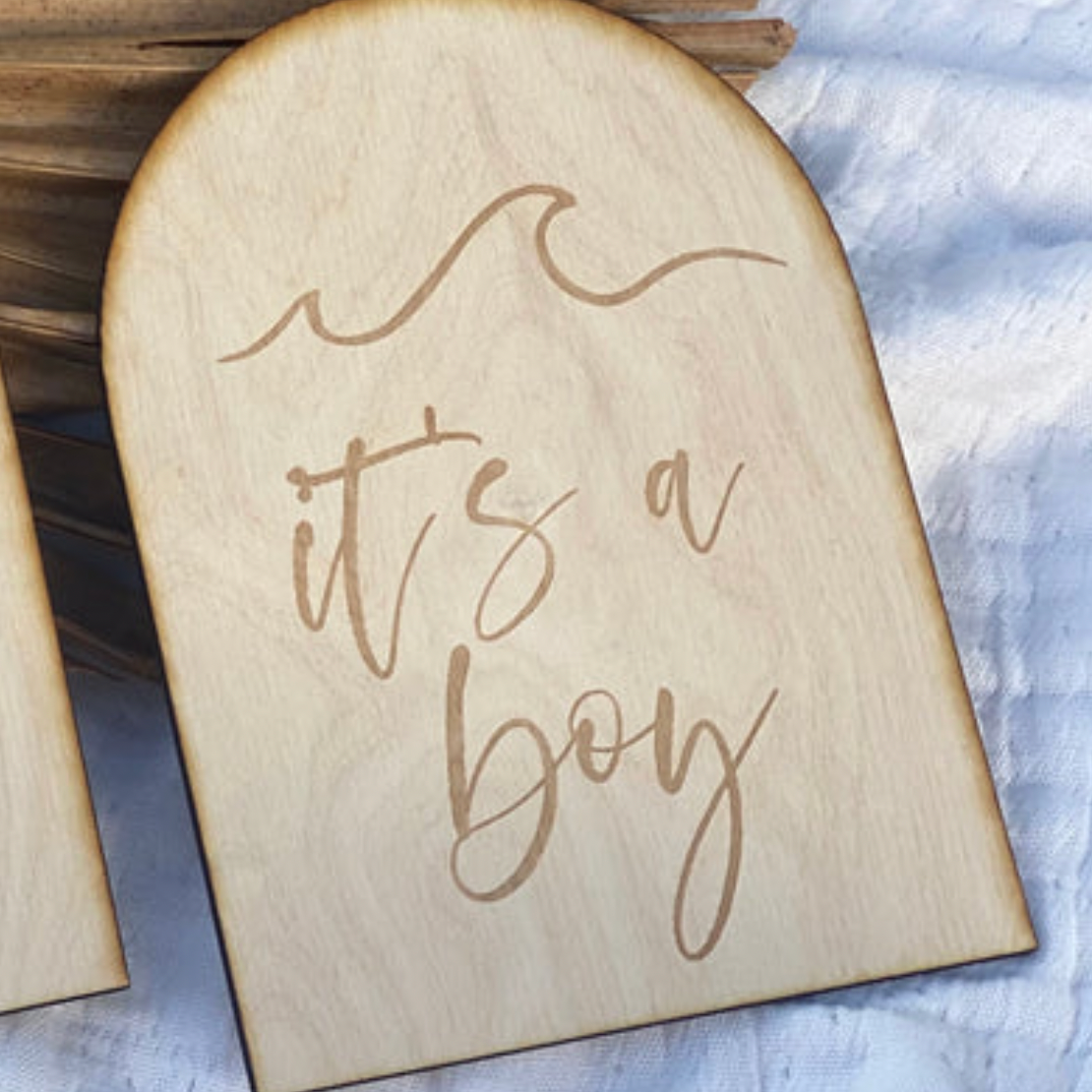 Baby announcement plaques - Different Available - Daisy Grace Lifestyle